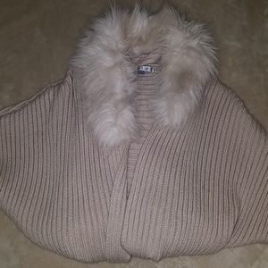 Jennifer Lopez Fur Cardigan